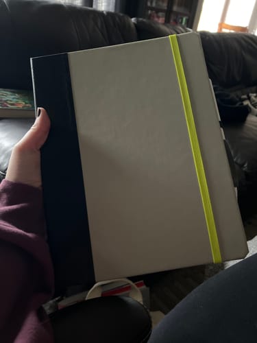 Customer photo review of Custom Book-Style iPad Case