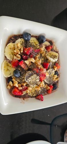 Customer photo review of Chocolate Lactation Blend