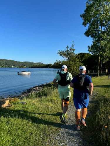 Customer photo review of Knee Compression Support Sleeve For Arthritic Relief & Pain Recovery