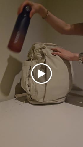 Customer video review of Blast Quick Access 28L-38L Carry On Travel Backpack