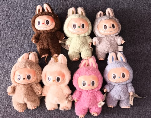 Customer photo review of POP MART The Monsters Exciting Macaron Series Plush Pendant Blind Box