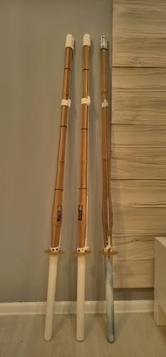 Customer photo review of *SPECIAL OFFER* - Original Smoked ALL-PURPOSE Shinai 'RANBU' - Set of *3*