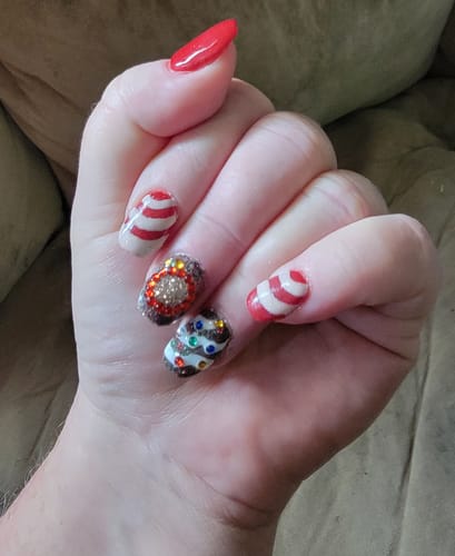 Customer photo review of 2 oz Dip Powder Pro Base Coat | Refill Bottle