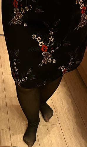 Customer photo review of Le Collant Polaire Parfait.