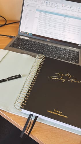 Customer photo review of 2025 Signature Planner - Black