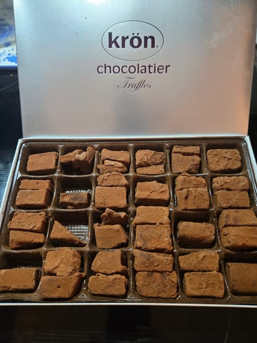 Customer photo review of Budapest Truffles