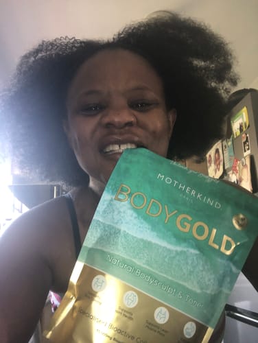 Customer photo review of BodyGOLD Collagen Peptides - 375g