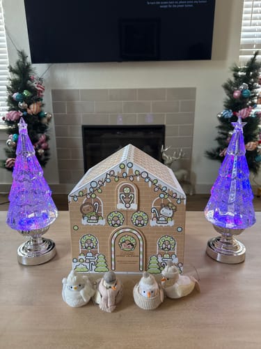 Customer photo review of Gingerbread Holiday Advent Calendar