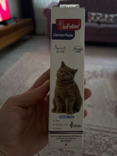 Customer photo review of Malt Paste 100g (Kediler İçin Tüy Yumağı Önleyici Anti-Hairball Malt Macun)