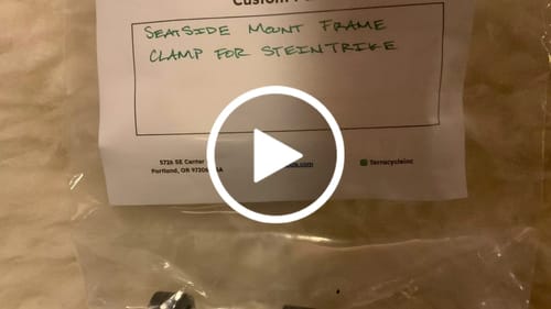 Customer video review of Catrike SeatSide Mount Kit (Main Frame Tube)