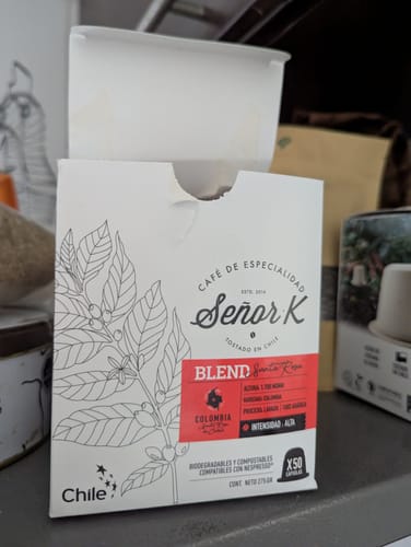 Customer photo review of Cápsulas para Nespresso | Colombia Blend Santa Rosa 50 UNIDADES