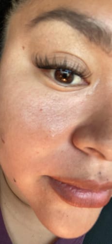 Customer photo review of NETWEAVE Self-adhesive Cluster Lashes