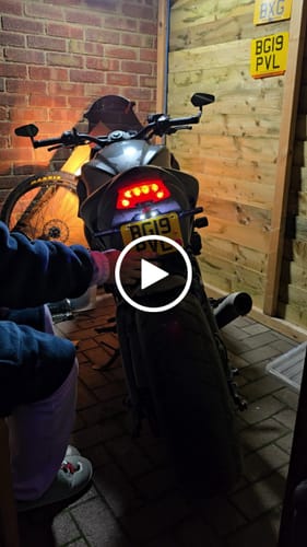 Customer video review of Number Plate Light
