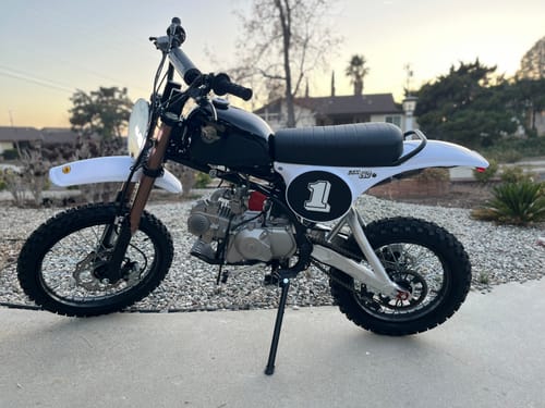 Customer photo review of Buscadero™ BSX 140 Pit Bike