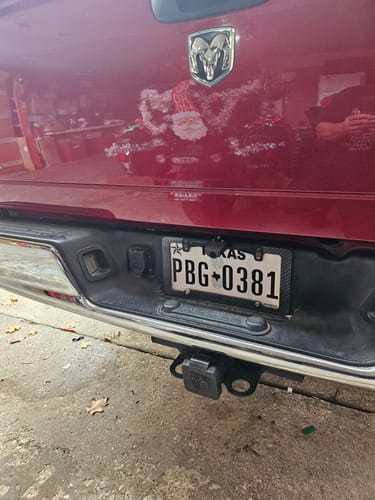 Customer photo review of WOLFBOX 33/50/98 Feet Rear Camera Longer Replacement Cables