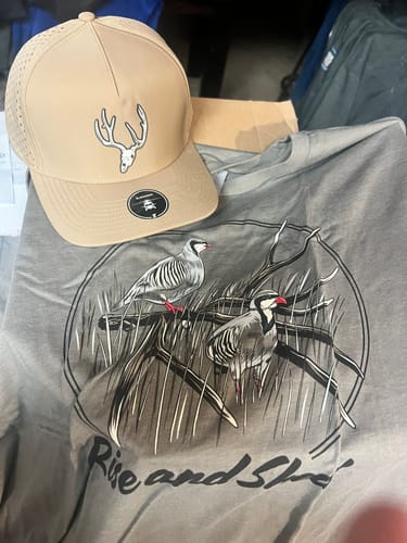 Customer photo review of Chukar - Warm Gray - T Shirt