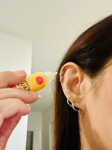 Customer photo review of Keloid Bump Shrinking Duo