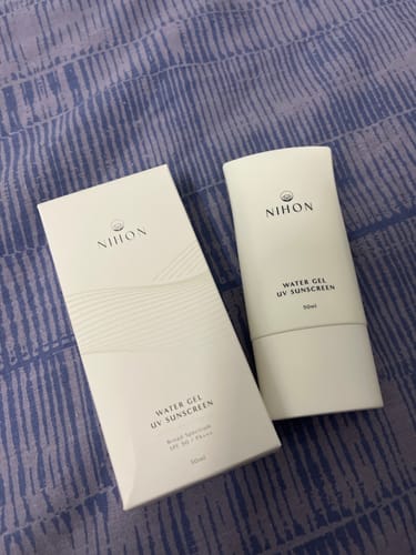 Customer photo review of Water Gel UV Sunscreen