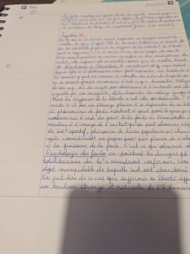 Avis photo d'un client sur Cahier à spirales NOTEBOOK OXFORD # Couverture rigide - 160 pages A4 détachables - ligné type CORNELL