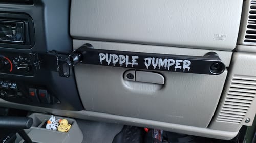 Customer photo review of TJ / LJ Grab Bar