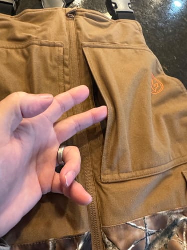 Customer photo review of Men’s Splice II Insulated Hunting Bibs