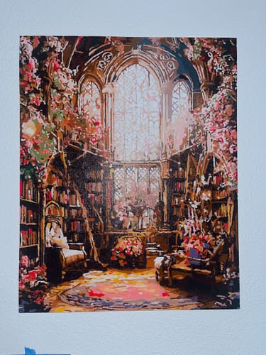 Customer photo review of Enchanted Floral Library