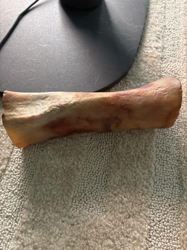 Customer photo review of Smoked Beef Marrow Bone