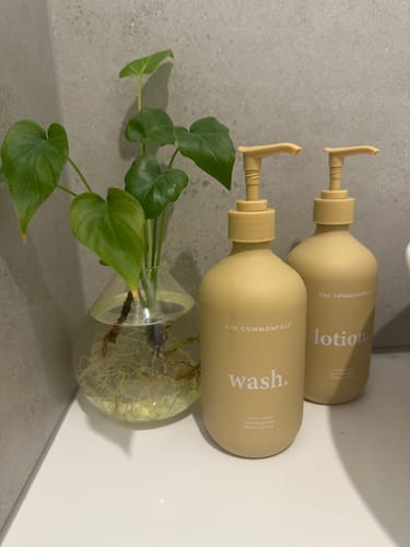 Customer photo review of Keep It Simple Wash+Lotion Kit - Sesame