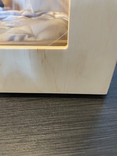 Customer photo review of Dog House Bed