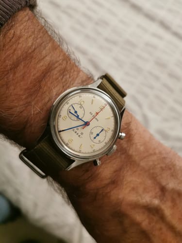 Customer photo review of International Edition | 1963 | Vintage | Chronograph | 37.5mm