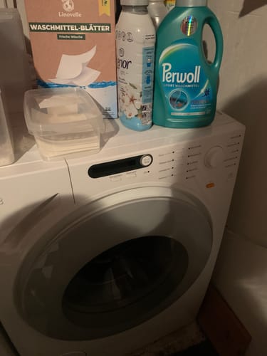 Customer photo review of Waschmittelblätter + 50 Extra GRATIS Wäschen