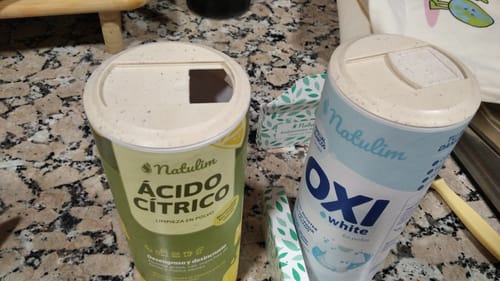 Customer photo review of Eco-Tiras de Detergente 40 lavados Natulim
