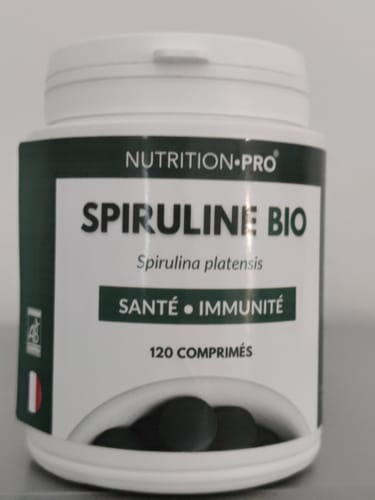 Customer photo review of SPIRULINE BIO - 120 COMPRIMÉS