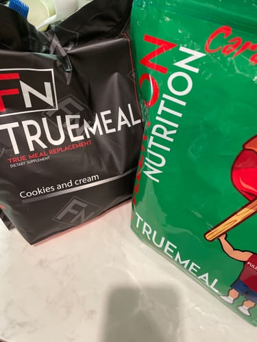 Customer photo review of True Meal Low Carb Meal Replacement