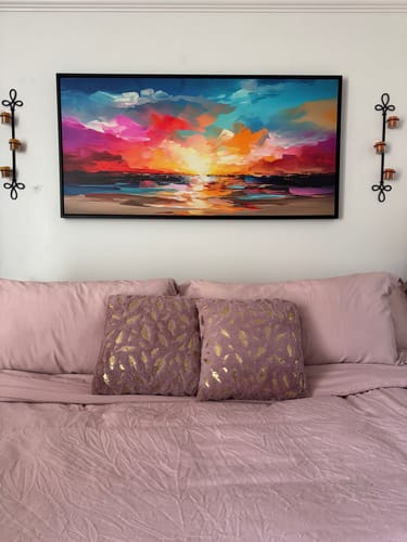 Customer photo review of Painted Summer Ocean Sunrise