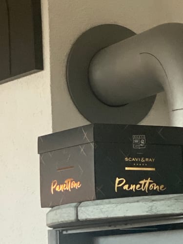 Customer photo review of SCAVI & RAY Panettone & Crema di Pistacchio