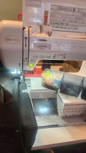 Customer photo review of Babylock Allegro Sewing & Quilting Machine