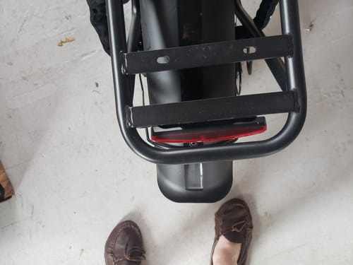 Customer photo review of U7 Step-thru Foldable Fat Tire Electric Bike