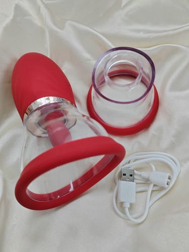 Customer photo review of Licking & Sucking Stimulator