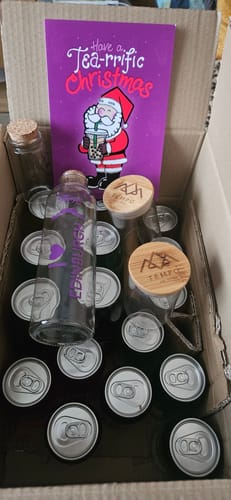 Customer photo review of Bundle Box | £30 Mystery Bubble Tea Box