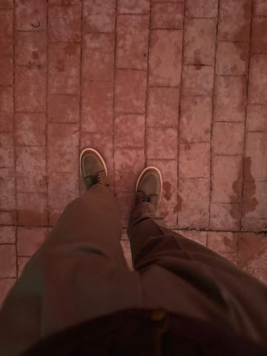 Customer photo review of Indiana Jones MocToe Boot -luosjiet®boots - Tan oiled Nubuck(German)