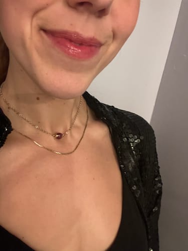 Customer photo review of Dark Sparkle Choker