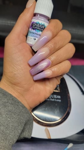 Customer photo review of OneAir Professional Airbrush Paint 16 Pastel Color Set 10 ML