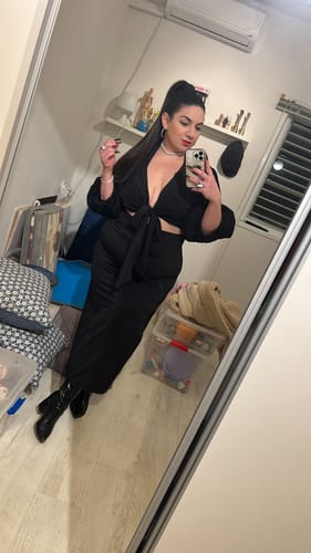 Customer photo review of תוספות שיער חלק לקוקו