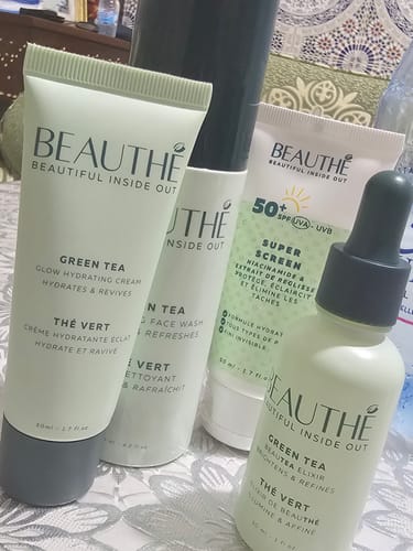 Customer photo review of Gel Nettoyant au Thé Vert