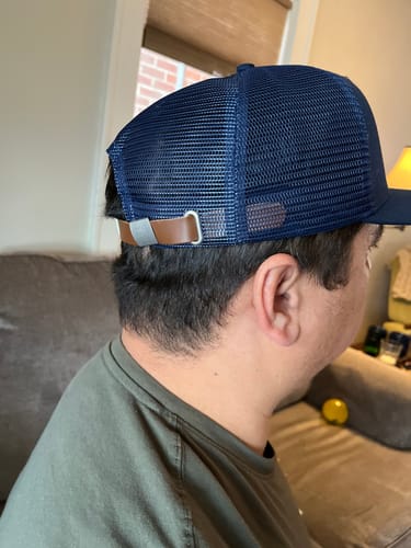 Customer photo review of Big Tall Trucker Hat