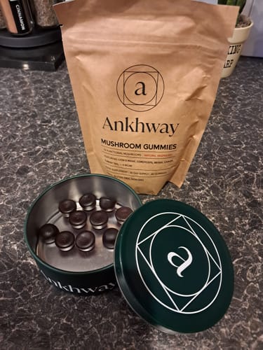 Customer photo review of Mushroom Gummies Starter Kit