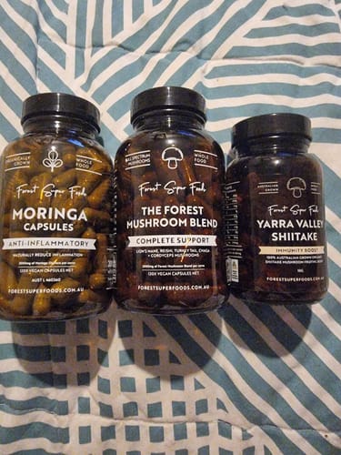 Customer photo review of Australian Organic Shiitake Whole Mushroom