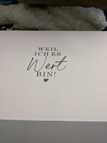 Customer photo review of Weil ich es wert bin! - 101 Herzensgedanken für sie