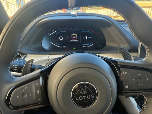 Customer photo review of Carbon Fiber Magnetic Paddle Shift for Emira i4 and V6 ISP